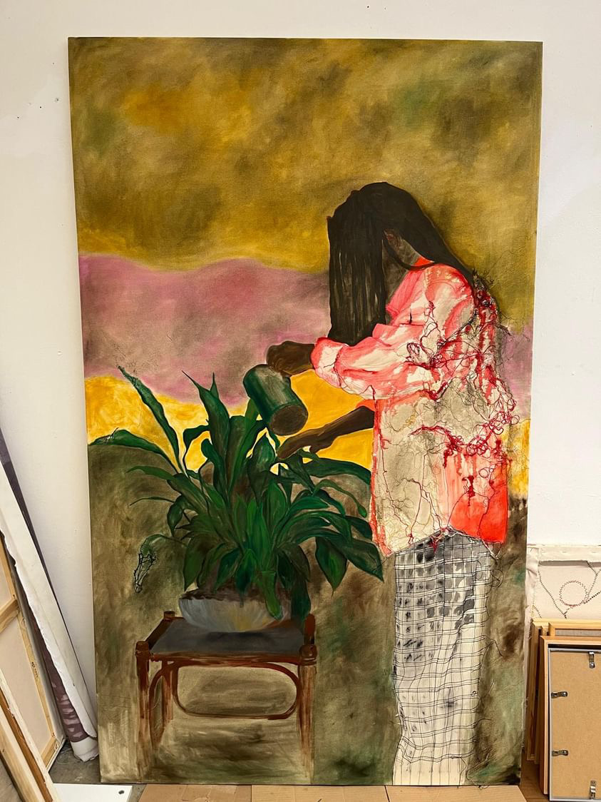 Afriques Festival: Ndagijimana Alphonse Discusses Blending Rwandan Heritage with Global Art