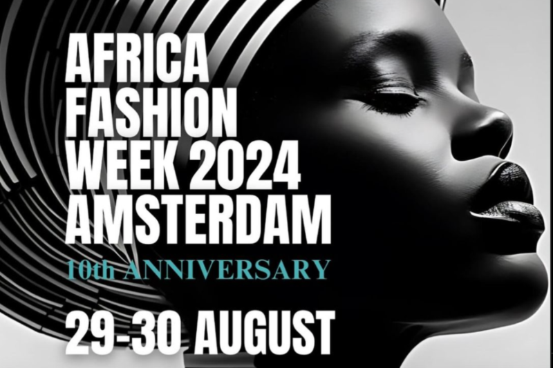 Cover artwork for Africa Fashion Week Amsterdam 2024 - An interview with Creative Director Diana Tambe, and Fabian Willems