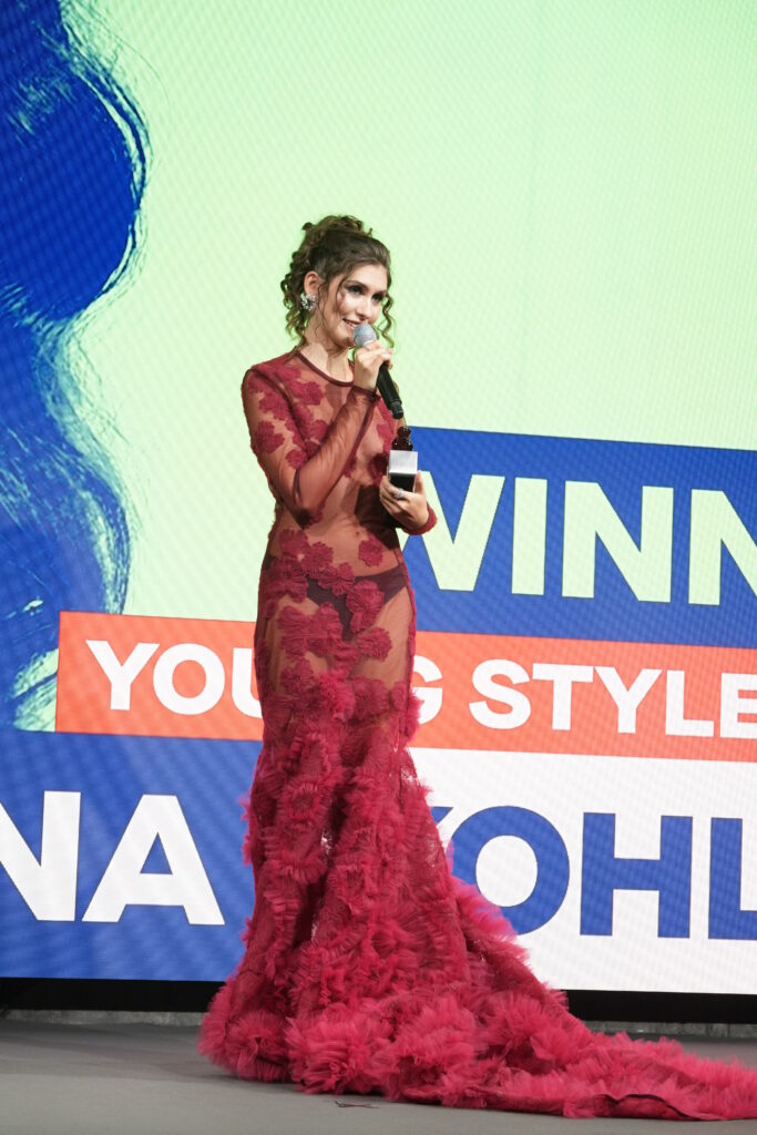 Ana Kohler on winning BUNTE New Faces Award for "Young Style Icon"