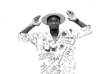 A portrait image of Baba Diedhiou, a Senegalese Artist.