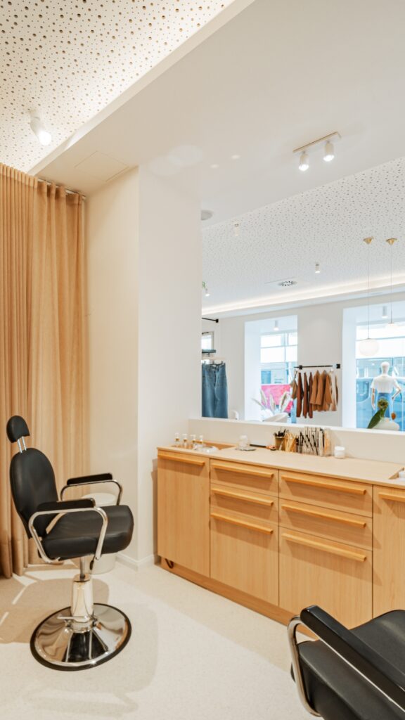 Inside of Brows & More Vienna Make up Studio