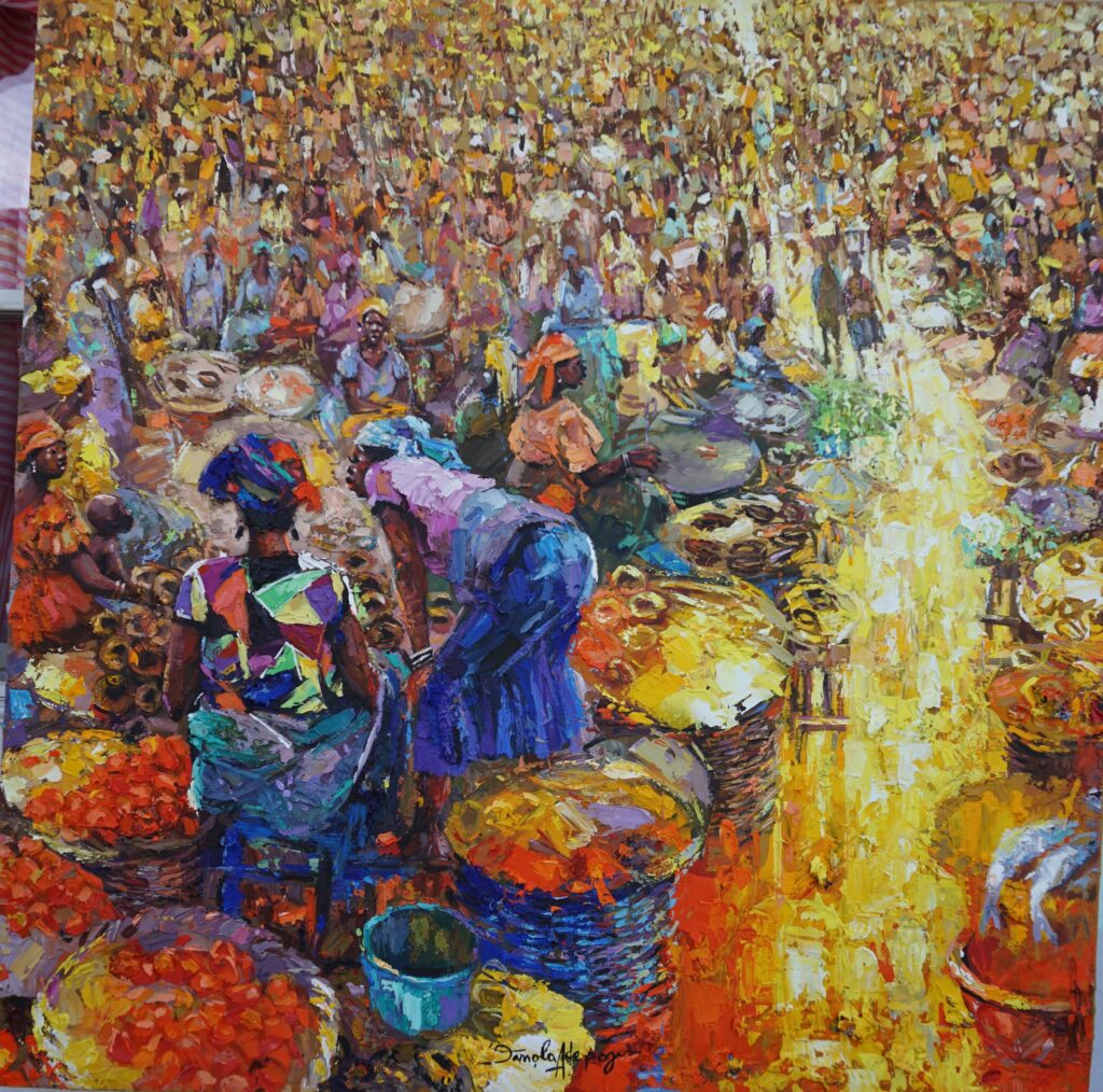 A Deep Dive into Lagos Through the Eyes of Artist Damola Adepoju