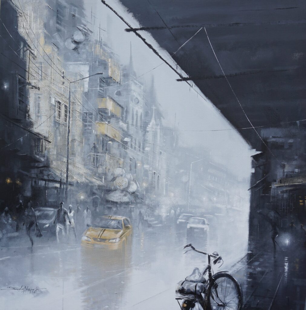 A Deep Dive into Lagos Through the Eyes of Artist Damola Adepoju