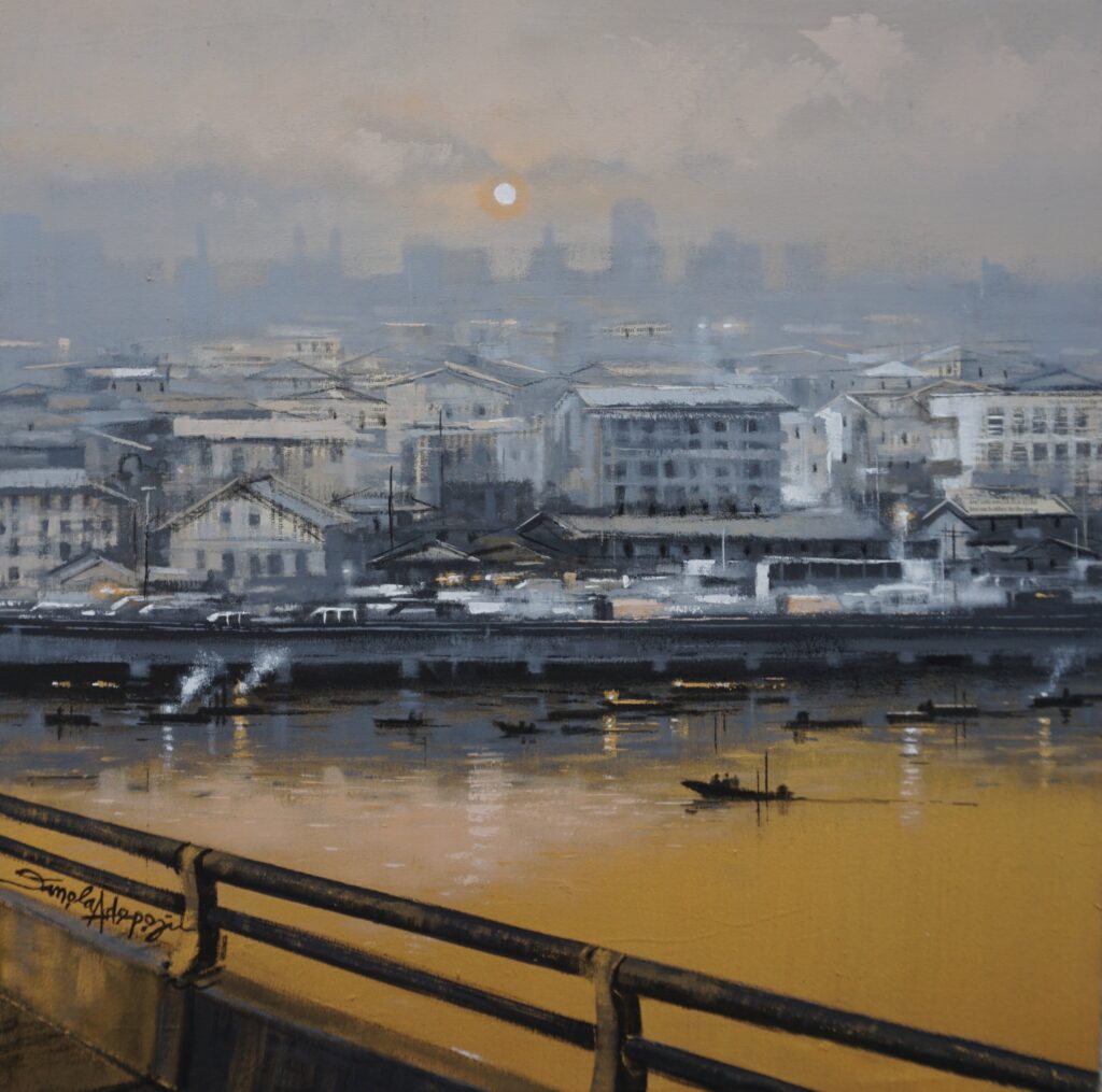 A Deep Dive into Lagos Through the Eyes of Artist Damola Adepoju