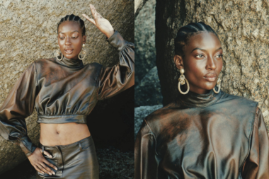 The Shimenawa earrings - sculptural rope earrings that serve both “soulful” and “saucy” for Top South African Sustainable Fashion
