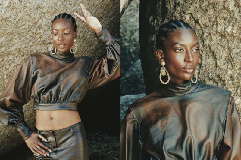 The Shimenawa earrings - sculptural rope earrings that serve both “soulful” and “saucy” for Top South African Sustainable Fashion