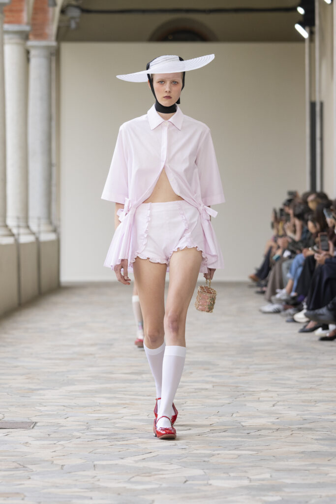 Vivetta SS25 Collection: Feminine Silhouettes, Surrealist Touches, and the Debut of Vivetta Kids