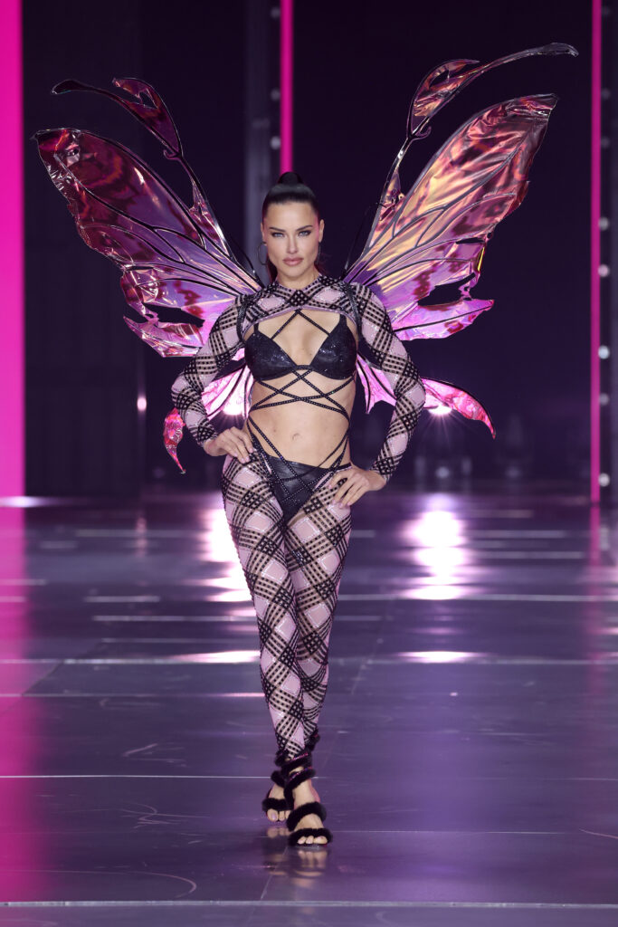 Rene Caovilla exclusive footwear collection paired with Victoria’s Secret supermodel outfits
