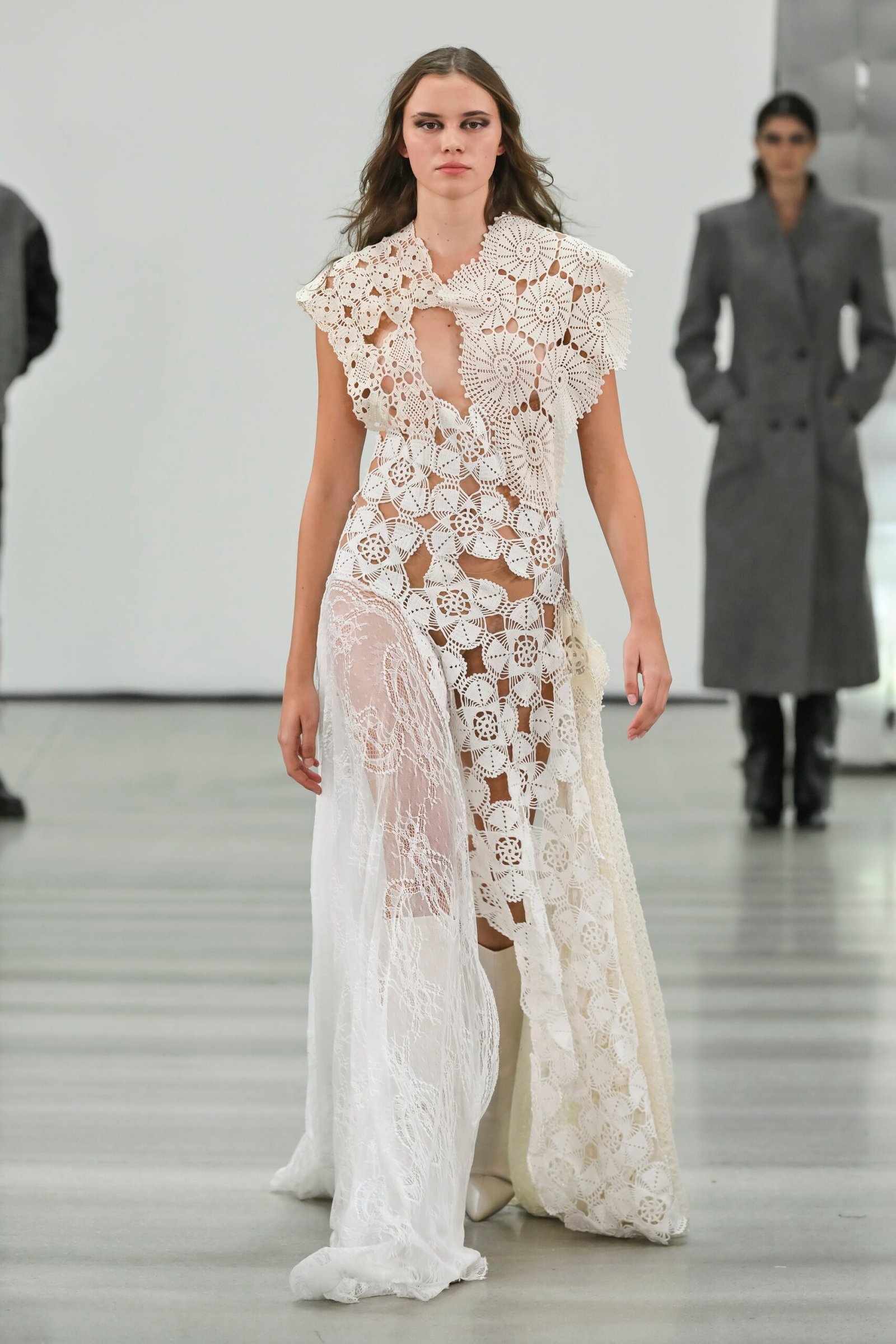 Bold Designs and Asymmetry from MANDACH at Mercedes-Benz Fashion Live 2024