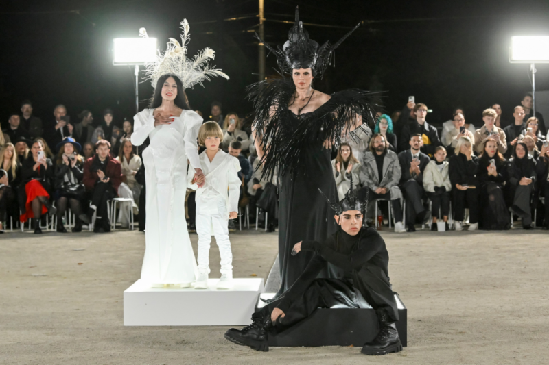 Boris Hanečka and Lukáš Krnáč’s black and white fashion chess match at MBFL 2024.