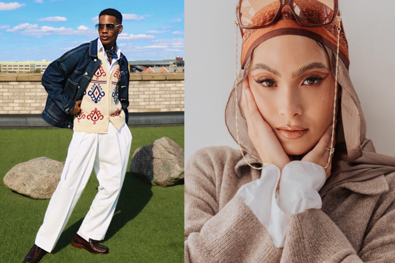 Nabilah Kariem Redefining Modest Fashion in South Africa. Denola Grey showcasing his dapper Nigerian fashion style