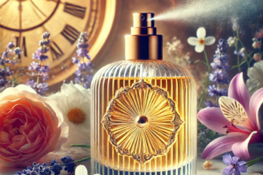 Storing perfume bottles in a cool, dark place to preserve the scent.