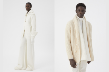 Malo Cashmere White Christmas collection featuring luxury winter knitwear