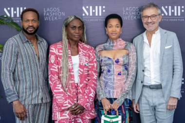 Image of African designer showcase: “Showcase of African designers supported by Lagos Fashion Week and The Bicester Collection, highlighting sustainability