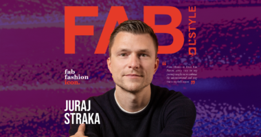 Juraj Straka on the cover of FAB L'Style Magazine as FAB ICON in Fashion Industry