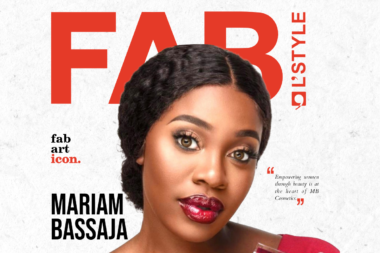 mariam basajja on the cover of FAB L'Style Magazine as FAB Icon of the month