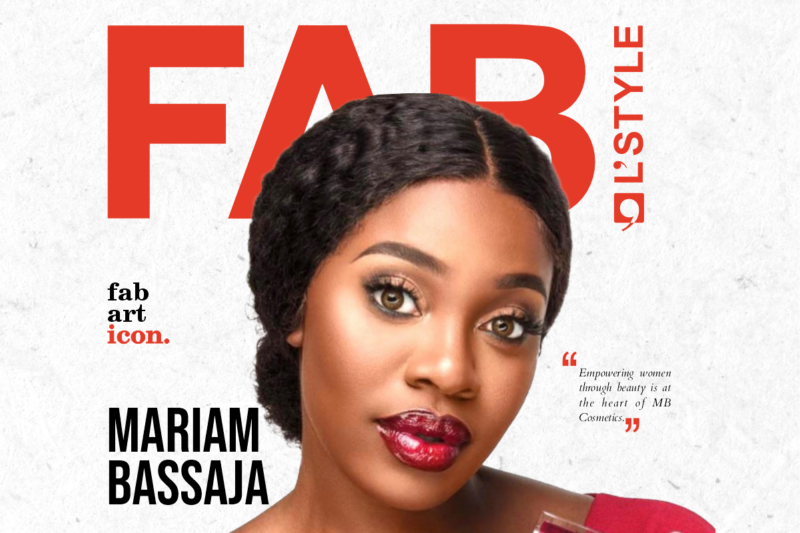 mariam basajja on the cover of FAB L'Style Magazine as FAB Icon of the month