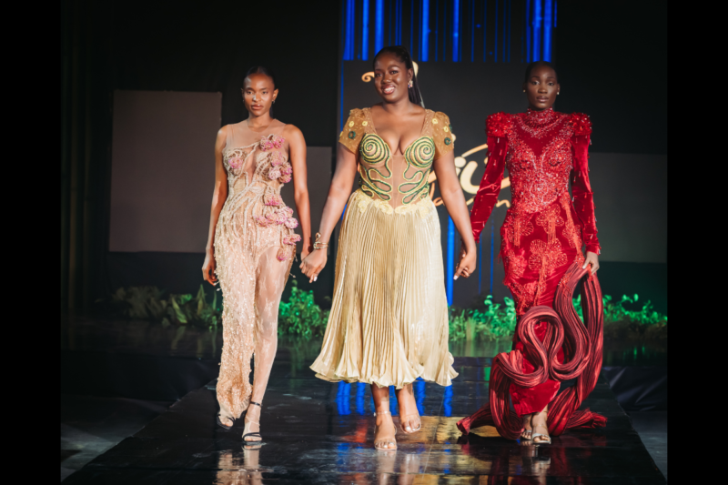 Showcased designs from top Nigerian designers like Marté Egele and Bibi Lawrence at Arivla Fashion Show.
