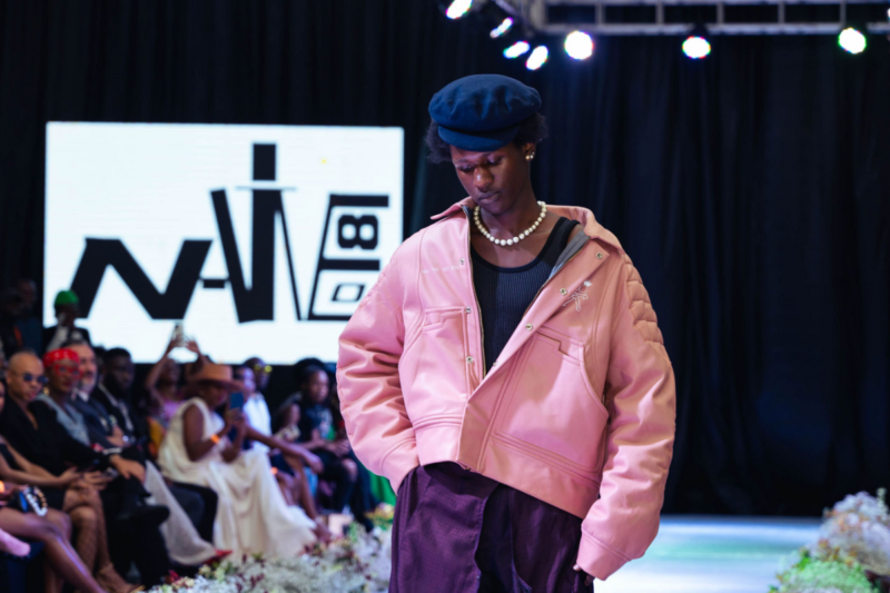 Models walking the runway at Nairobi Fashion Week 2025, showcasing sustainable African fashion