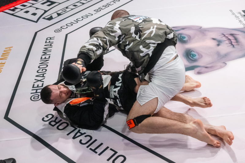 MMA fighters wearing Coucou Bebe designs at TESTOSTERONE Paris Fashion Week