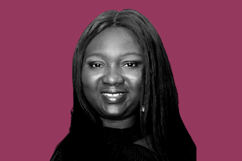 A portrait of Hadiza Shehu