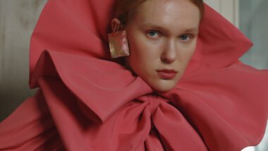 Romeo Gigli FW25-26 collection featuring deconstructed tailoring and velvet textures