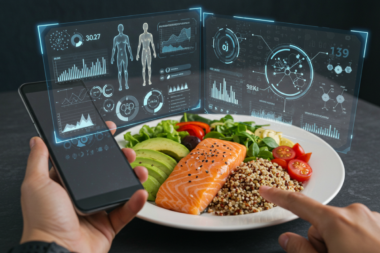 DNA-based diet analysis using artificial intelligence software. Smart meal planning using AI technology for a personalized diet