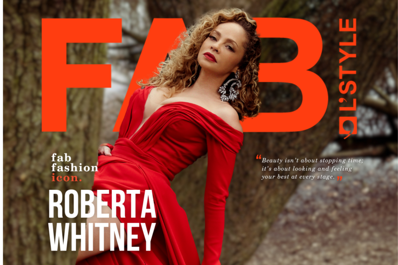 Roberta Whitney on FAB L'Style Magazine FAB Fashion Icon Cover