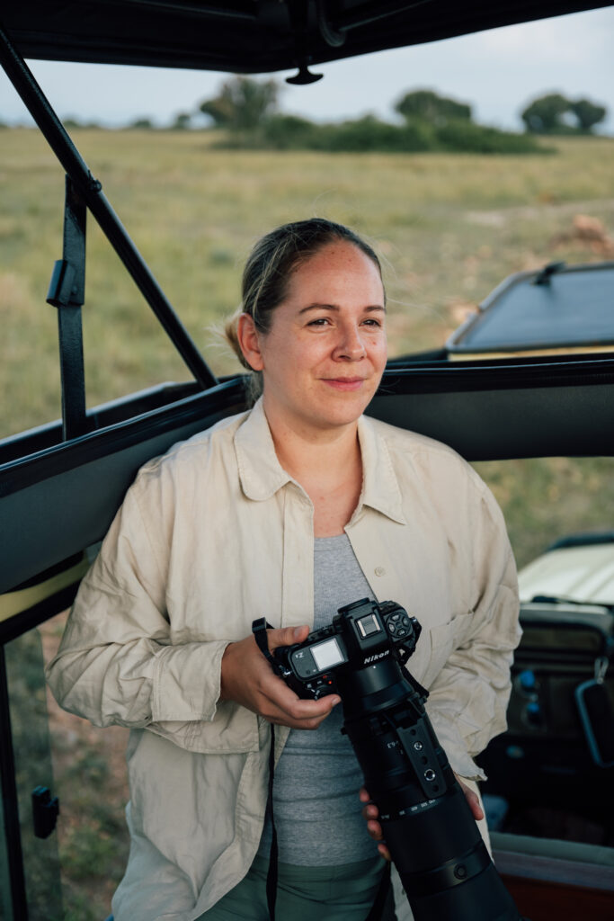 Marion Payr in Uganda