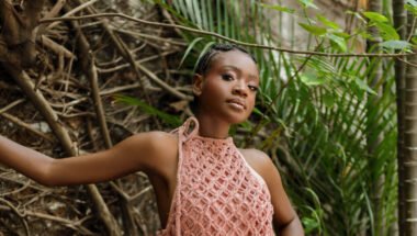 NITÉMI unveils Handwork collection — model wearing handcrafted Nigerian fashion