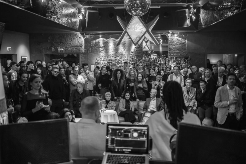 Visual art installations during AMBASSADOR at X Club Vienna