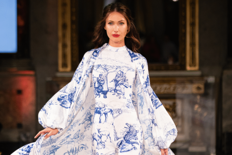 Jessica Jane Molebatsi Presents 'Toiles du Sud' Collection at Shanghai MODE Showroom 2025