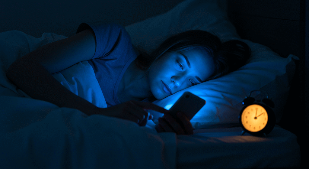 Insomnia from elevated cortisol levels