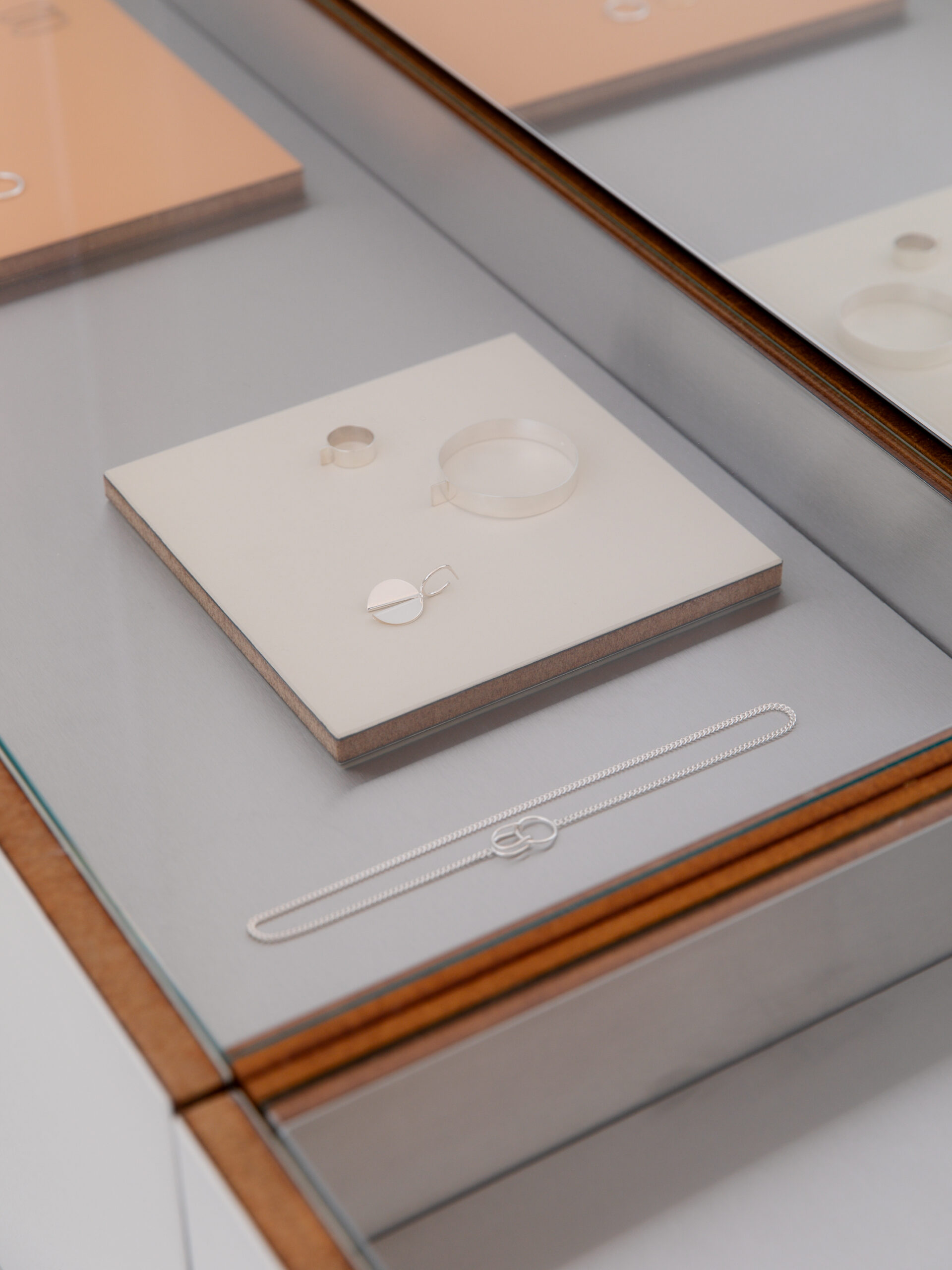 Johanna Gauder Studio redesigned by Christoph Hauf showcasing jewelry from Collection #8