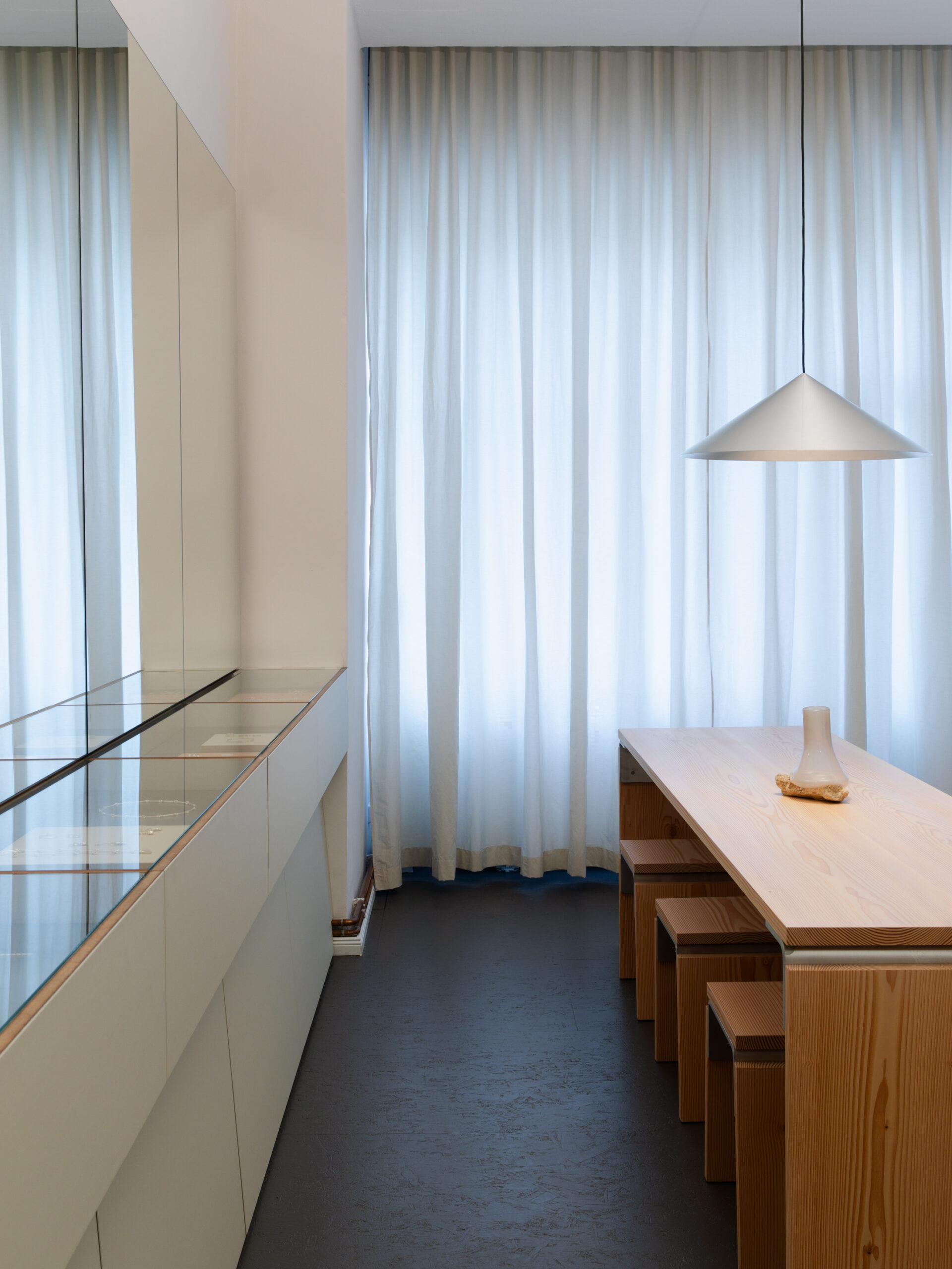 Johanna Gauder Studio redesigned by Christoph Hauf showcasing jewelry from Collection #8