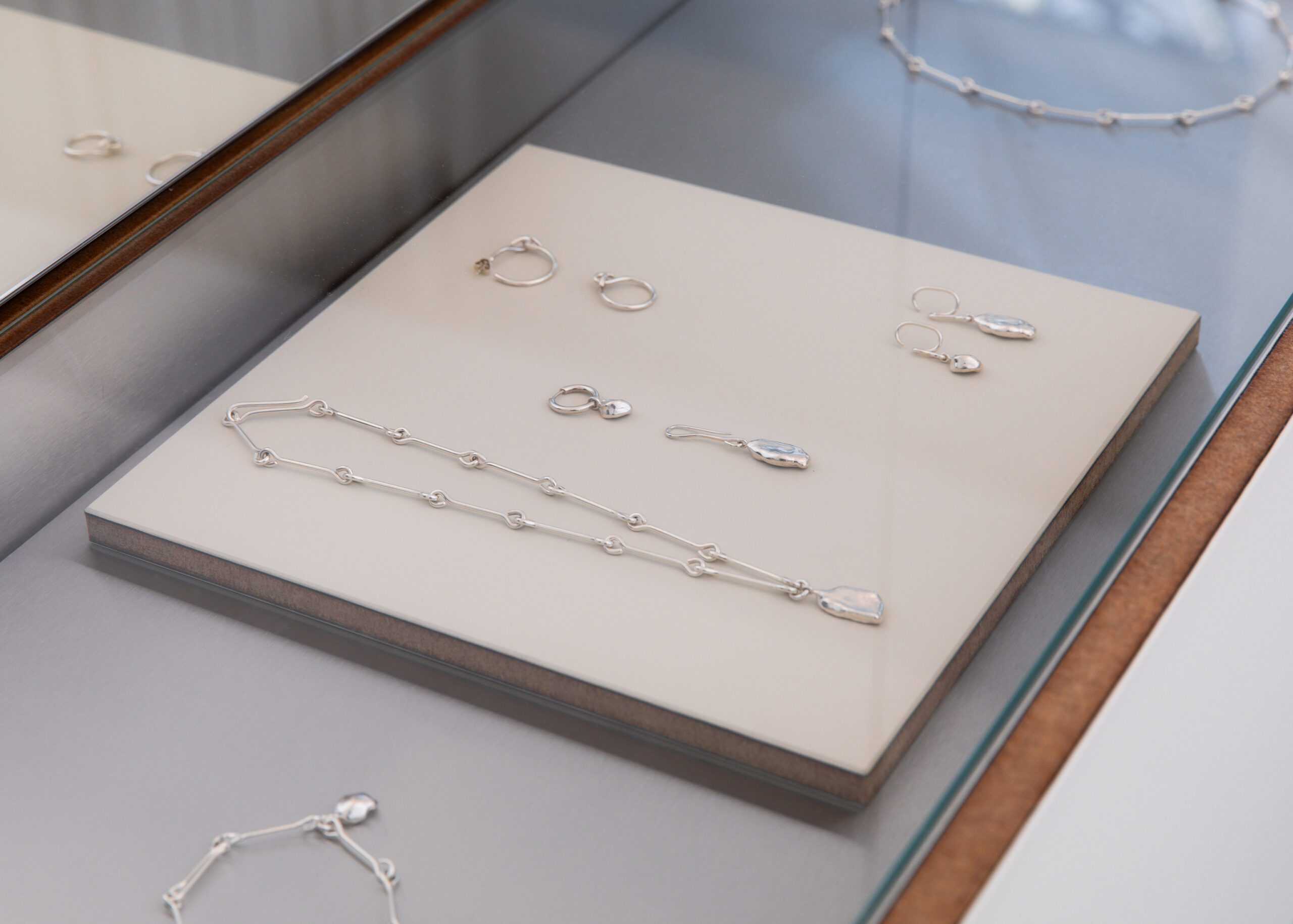 Johanna Gauder Studio redesigned by Christoph Hauf showcasing jewelry from Collection #8