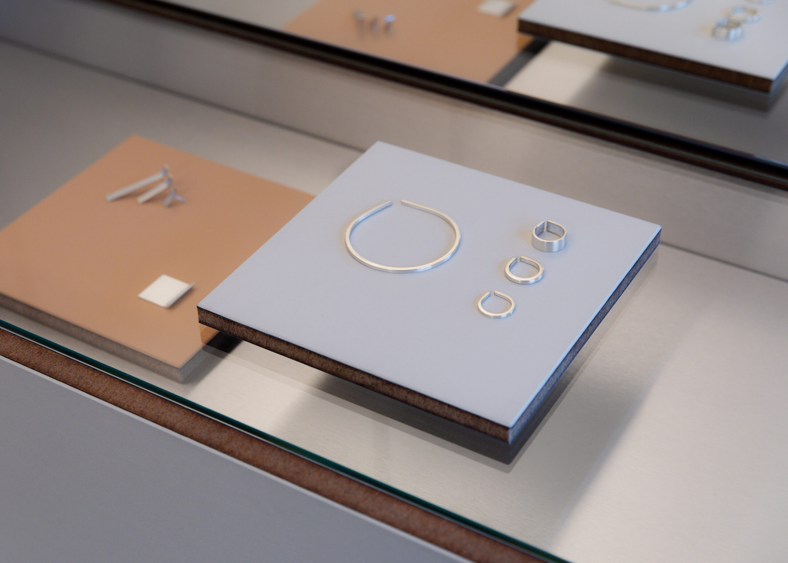 Johanna Gauder Studio redesigned by Christoph Hauf showcasing jewelry from Collection #8