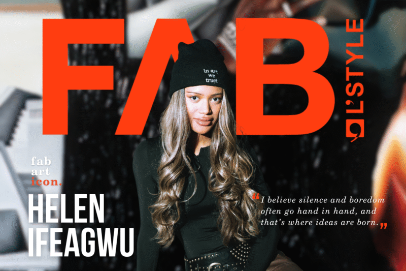 Artist Helen Ifeagwu on FAB L'Style Magazine Cover