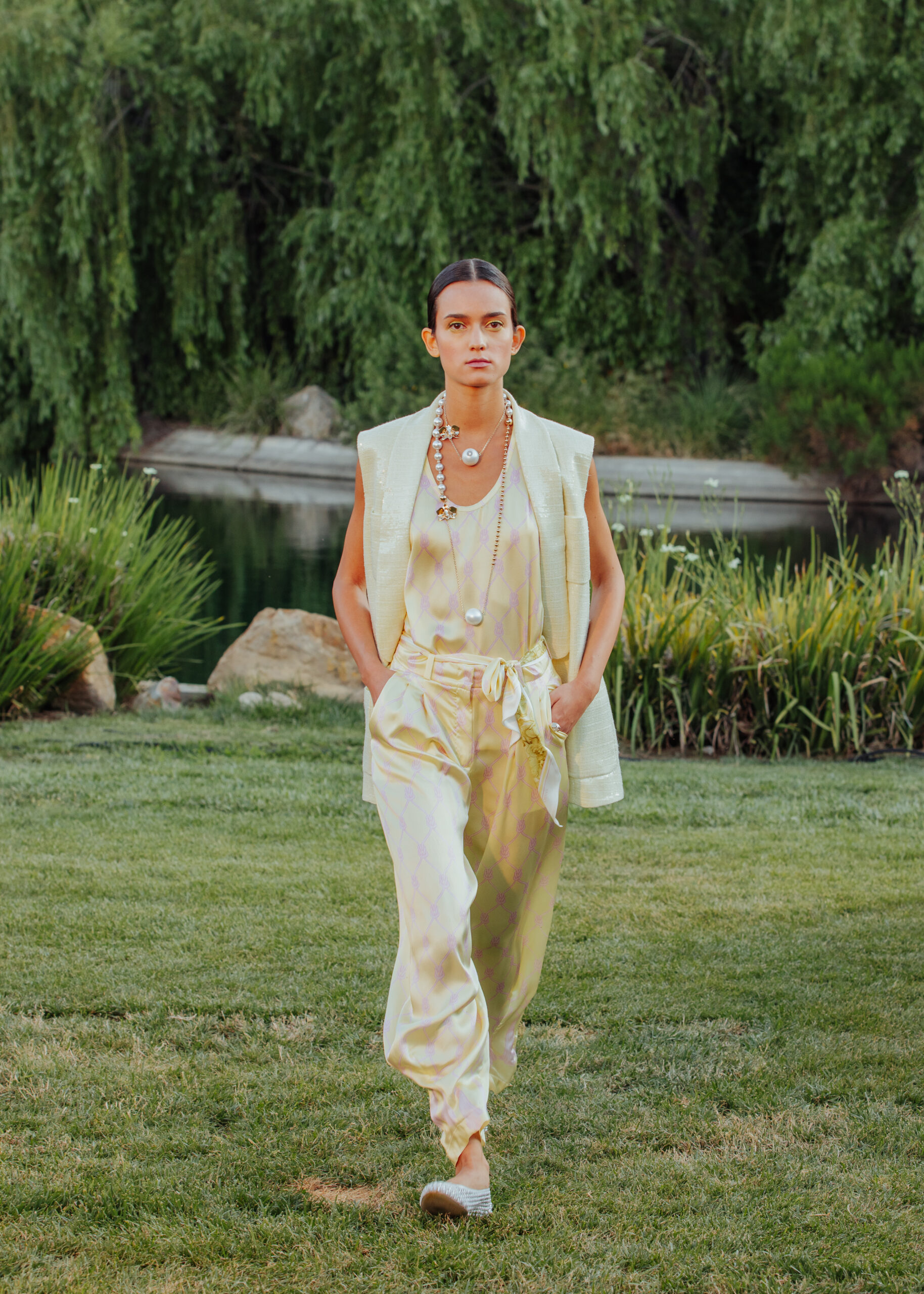 GENNY Cruise 2026 Collection at Casa Lago in Los Angeles.