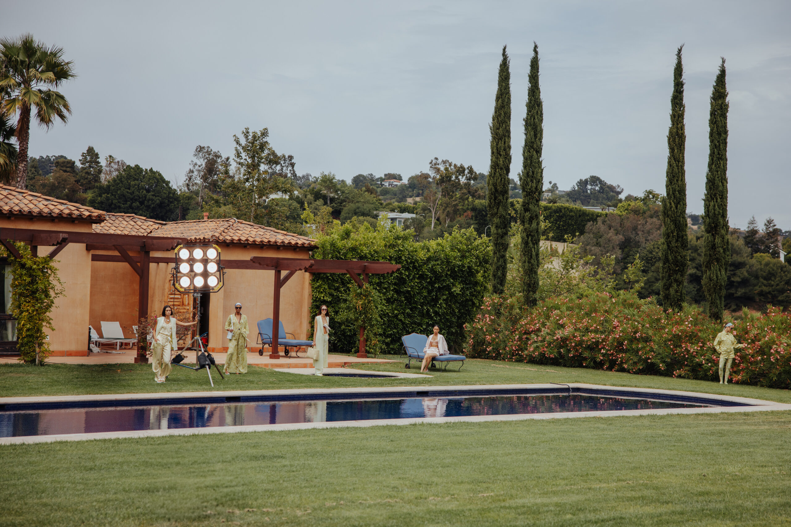 GENNY Cruise 2026 Collection at Casa Lago in Los Angeles.