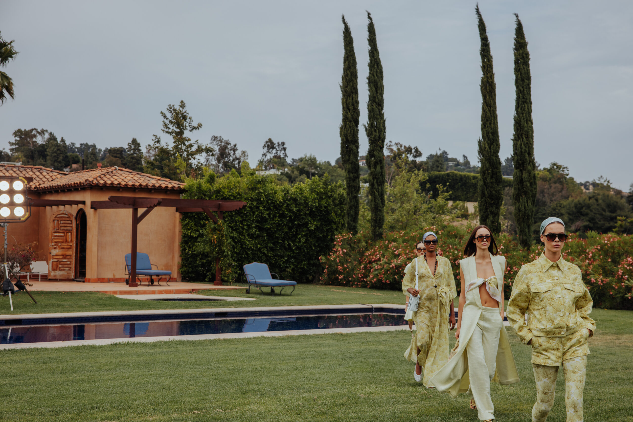 GENNY Cruise 2026 Collection at Casa Lago in Los Angeles.