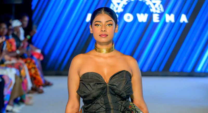 AfroWema showcases Savage Beauty collection at Africa Fashion Week London 2025 runway