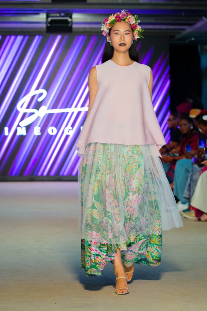 Simeogieme debuts Love Bloom collection at Africa Fashion Week London 2025 runway