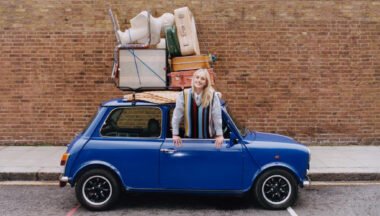 Paul Smith Autumn/Winter 2025 campaign in Notting Hill showcasing British eccentric style and tailored fashion.