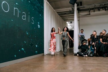 Fashion Scout Ones To Watch 2025 showcase featuring six rising designers at London Fashion Week