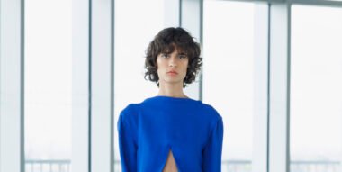 TOVE Spring Summer 2026 collection featuring fluid tailoring and silk layers