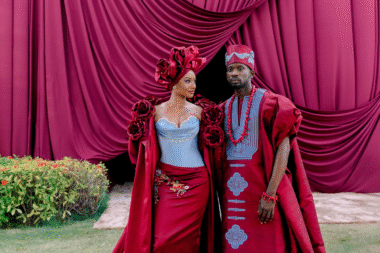 Temi Otedola and Mr Eazi Make It Official with a traditional yoruba wedding in Dubai