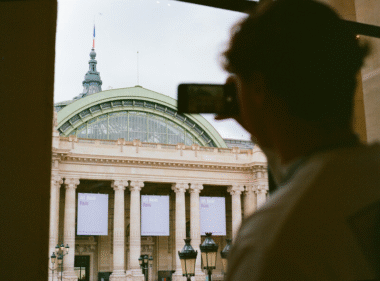 Exterior of Art Basel Paris