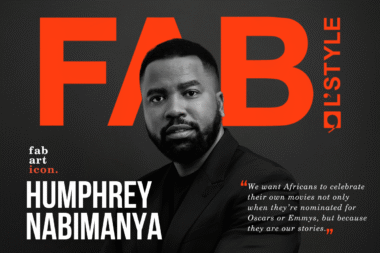 Humphrey Nabimanya on the cover of FAB L'Style magazine as FAB Icon