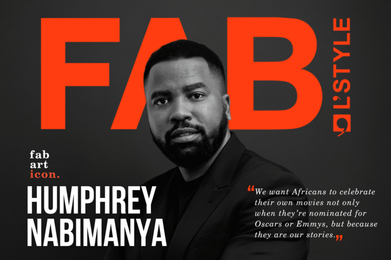 Humphrey Nabimanya on the cover of FAB L'Style magazine as FAB Icon